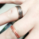 Canada large penny coin ring!